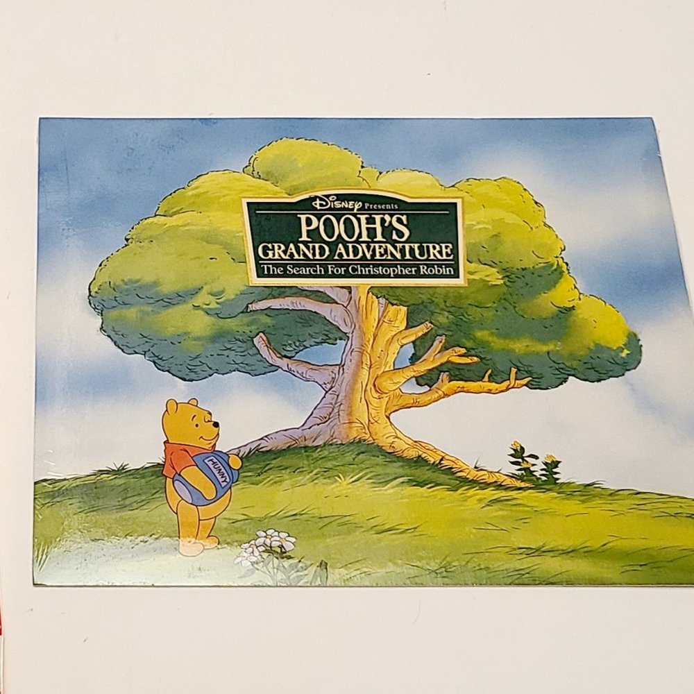 1997 Disney Store Pooh's Grand Adventure Exclusive Lithograph Portfolio - Sealed